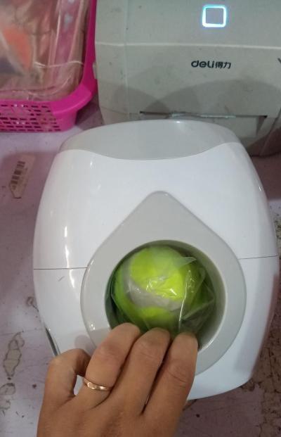 Smart Food Reward Dog Tennis Ball Launcher