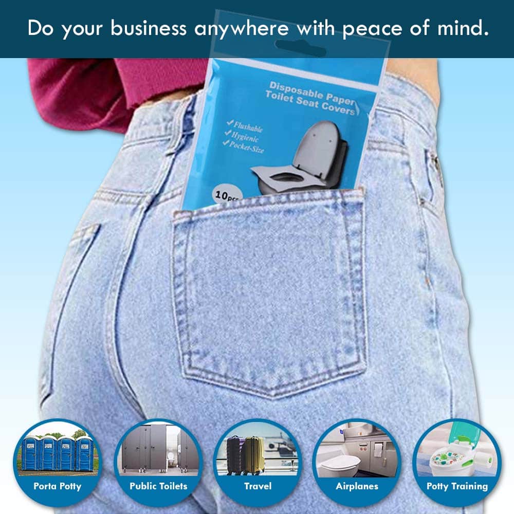 Neat Sheet - Toilet Seat Covers (10 Pack)