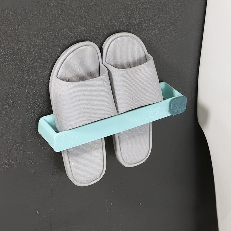 Punch-Free Shoe Rack Bathroom Slippers Rack a Lot Of Toilet Storage Wall Hanging Rack