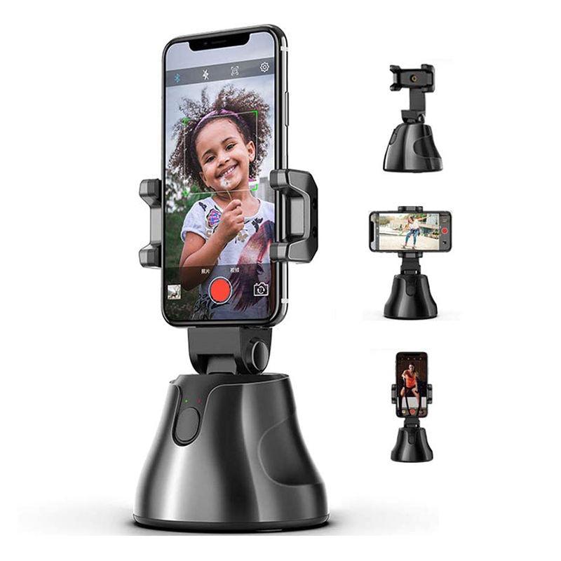 360 Rotation Smart AI Gimbal Live Video Record And Object Motion Tracking