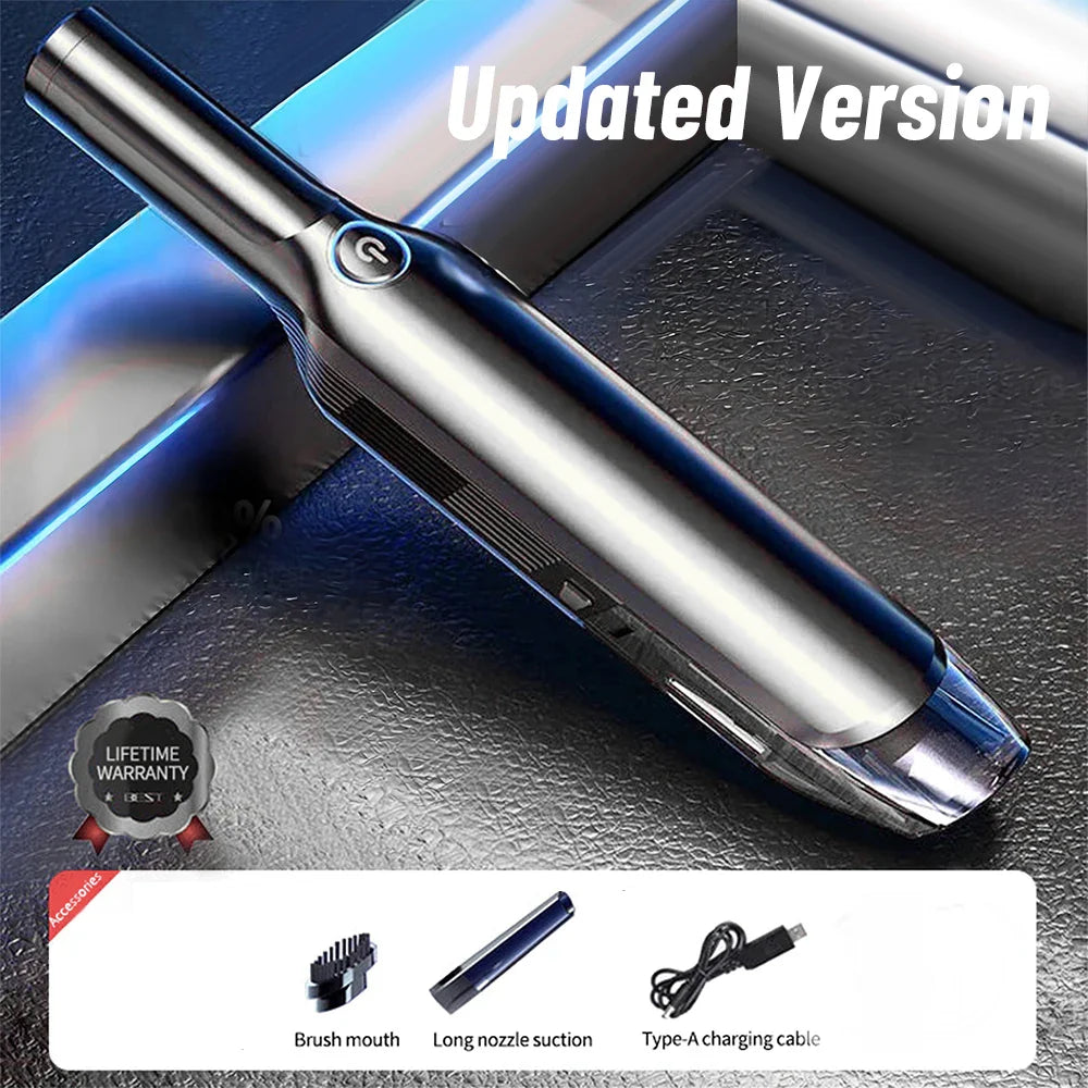 Car Vacuum Cleaner Strong Wireless Handheld for Home Appliance Cleaning Machine Portable Dust Catcher Auto Robot Car Accessories