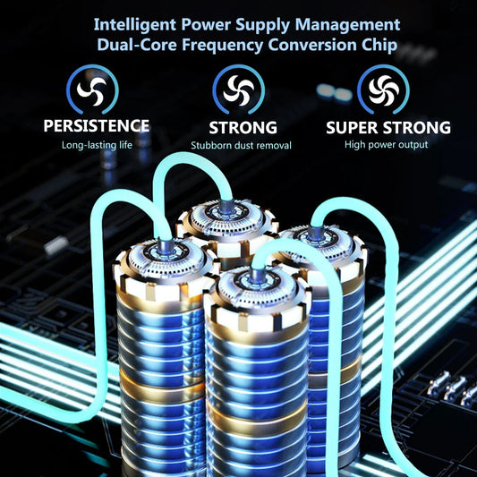 Car Vacuum Cleaner Strong Wireless Handheld for Home Appliance Cleaning Machine Portable Dust Catcher Auto Robot Car Accessories