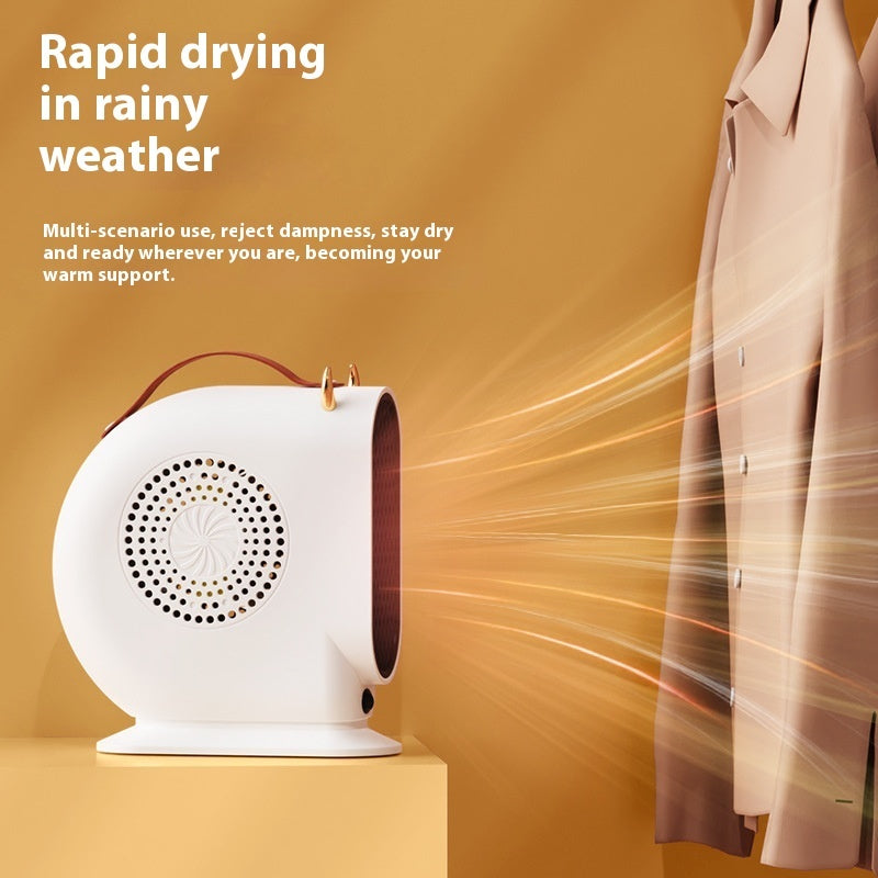 Vertical Desktop Warm Air Blower Small Household Office Heater