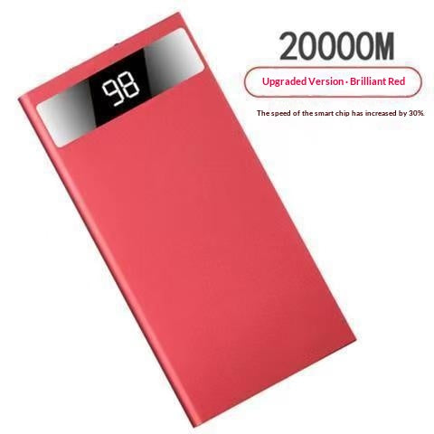 Ultra-Thin Portable Power Bank Charger – Slim, Lightweight External Battery Pack for Smartphones & Devices