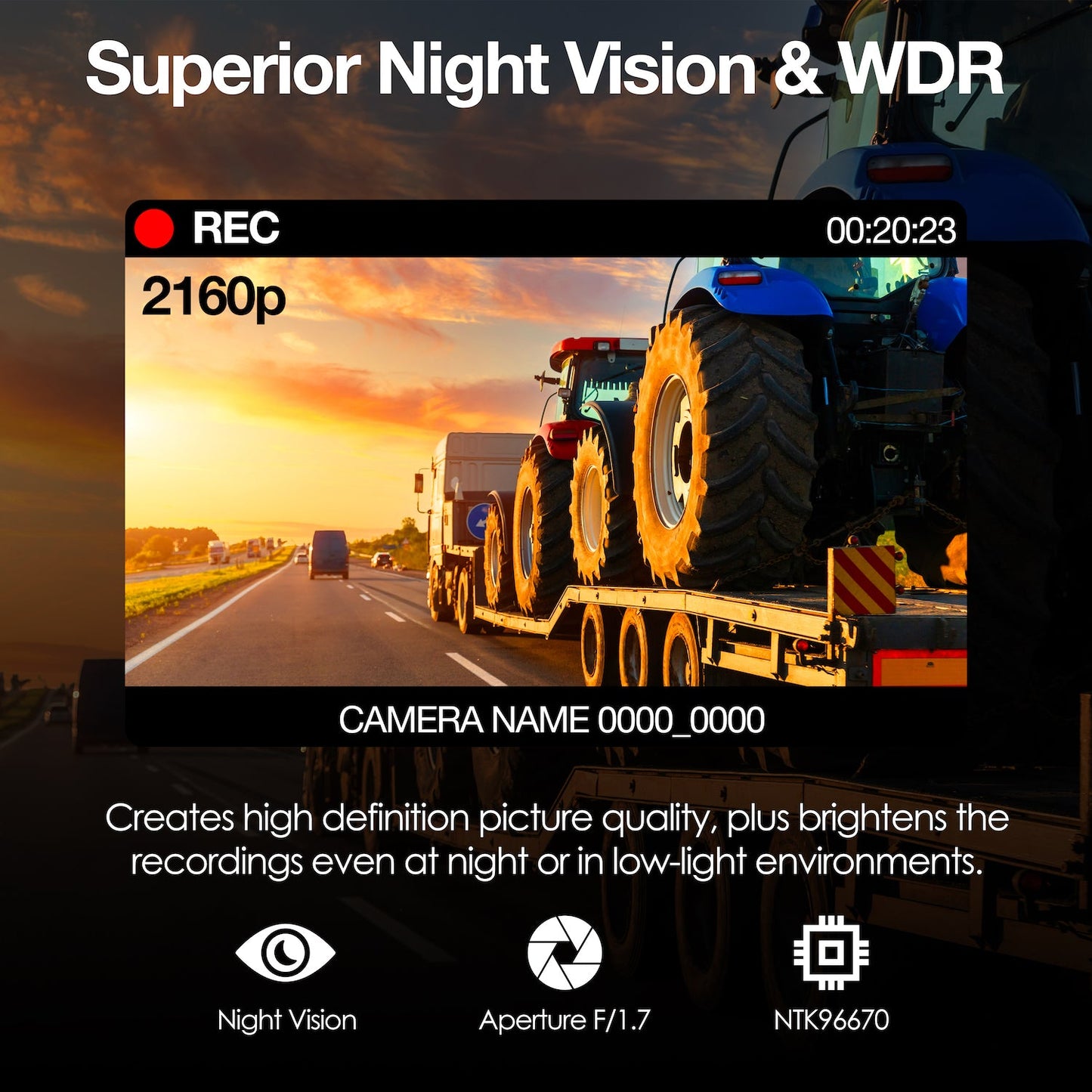 Rexing V1-4K Ultra HD Car Dash Cam with Wi-Fi