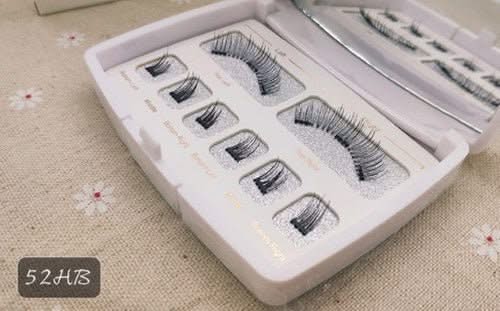 Magnetic Eyelashes Natural Look; Reusable Magnetic Lashes Eyelash Extension Kit