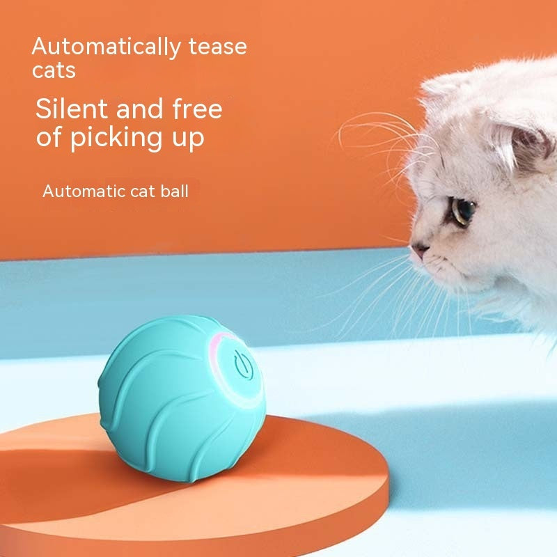 Smart Cat Toys - Interactive Rolling Ball USB Automatic