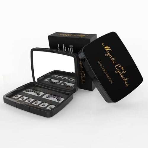Magnetic Eyelashes Natural Look; Reusable Magnetic Lashes Eyelash Extension Kit