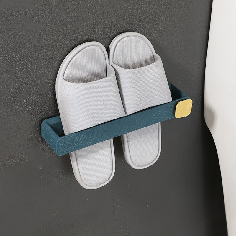 Punch-Free Shoe Rack Bathroom Slippers Rack a Lot Of Toilet Storage Wall Hanging Rack
