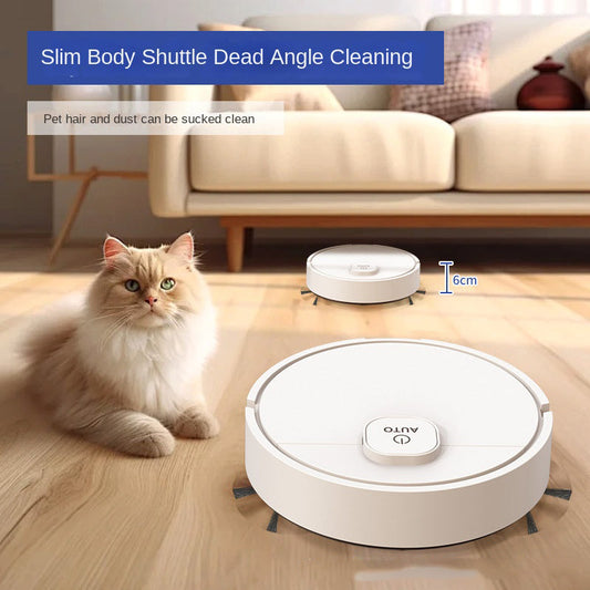 Smart Home Robotic Vacuum Cleaner with Mopping Function and Charging Capability