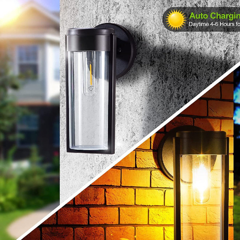 Outdoor Solar Lamp Outdoor Tungsten Wire Wall Lamp Courtyard Waterproof