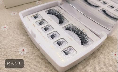Magnetic Eyelashes Natural Look; Reusable Magnetic Lashes Eyelash Extension Kit