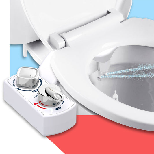 BUTT BUDDY Spa - Cool & Warm Water Sprayer Bidet Toilet Attachment