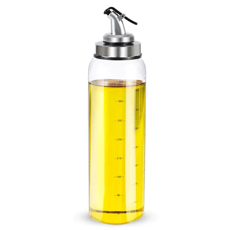 DecorBites™ Glass Seasoning Dispenser Bottle for Oil and Vinegar Storage - Kitchen Accessories