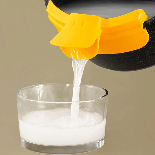 DecorBites™ Duck Beak Funnel Liquid Divertor Kitchen Tool Soup Pouring Nozzle Deflector