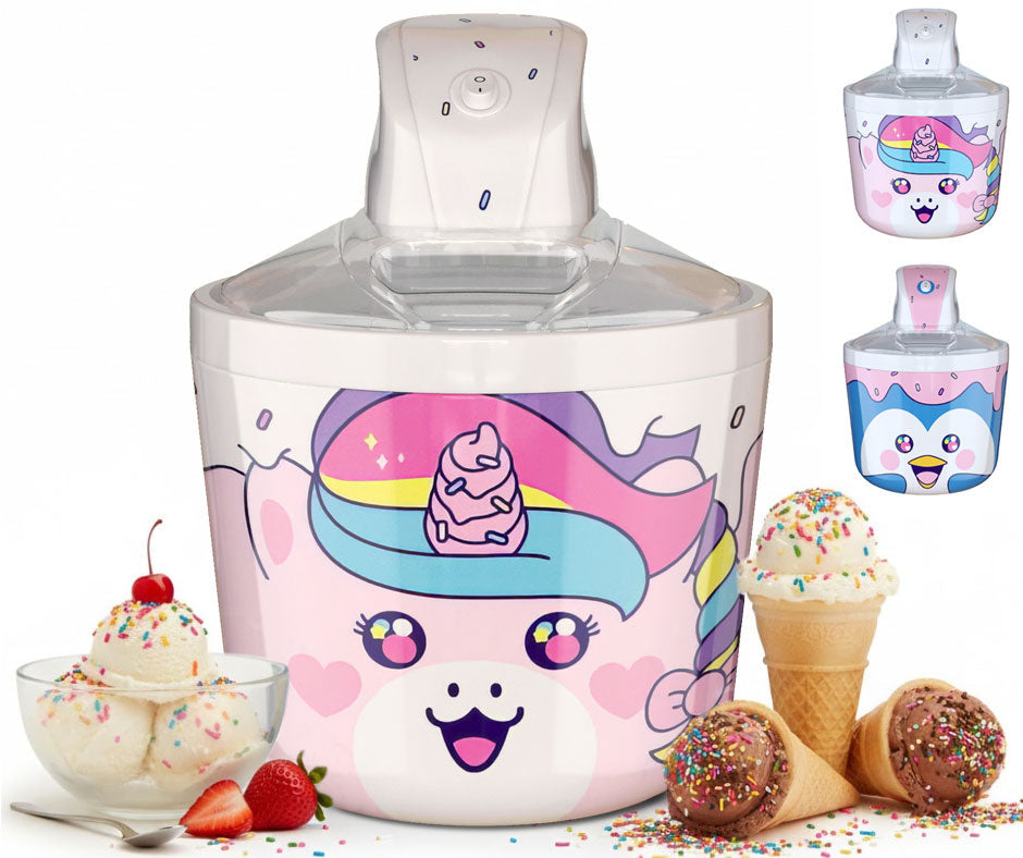 Ice Cream Maker Machine for Kids – 1.2 Quart Electric Ice Cream Makers
