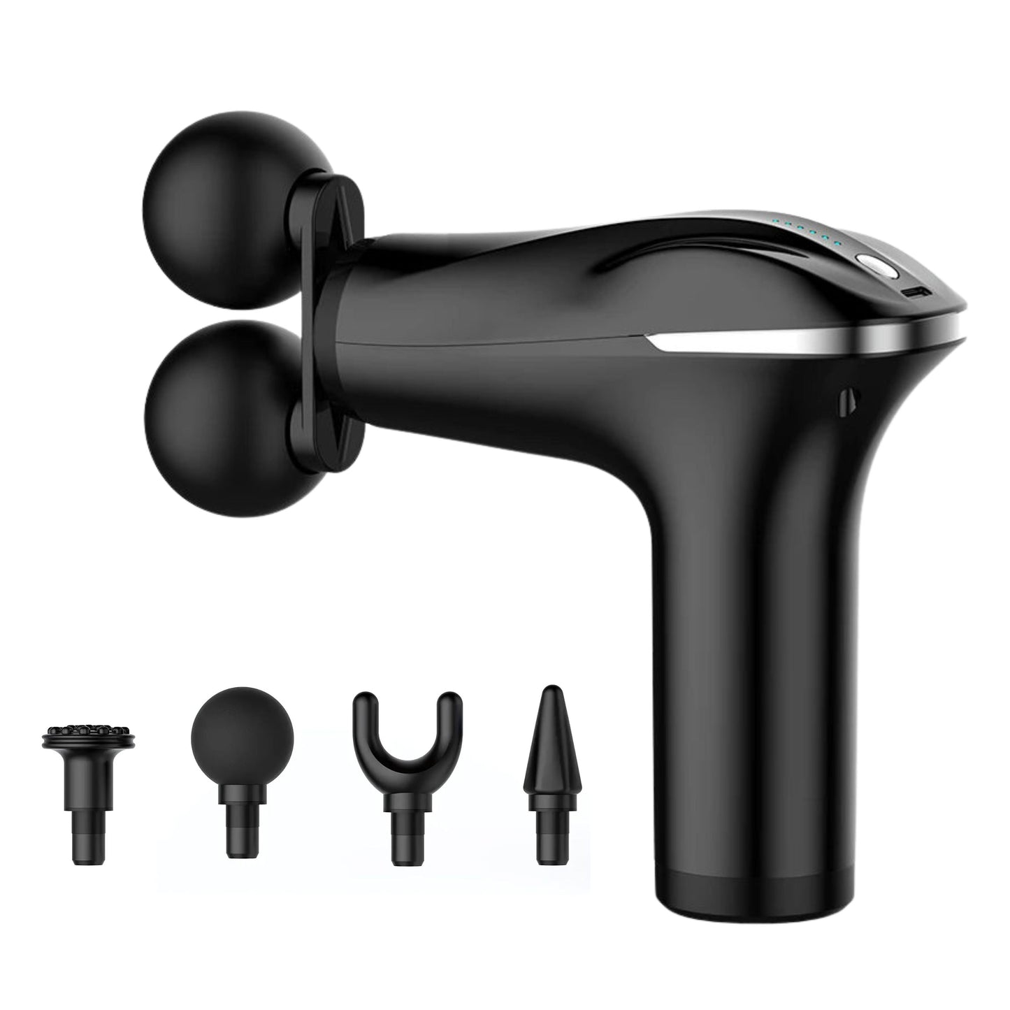 Dual Head Massage Gun Ð Handheld Deep Tissue Professional Massager