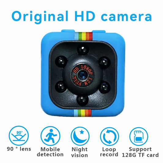SQ11 Mini Camera 1080p Mini Night Vision Sports Camera SQ28 Outdoor Waterproof Cycling Car Recorder Diving Camera