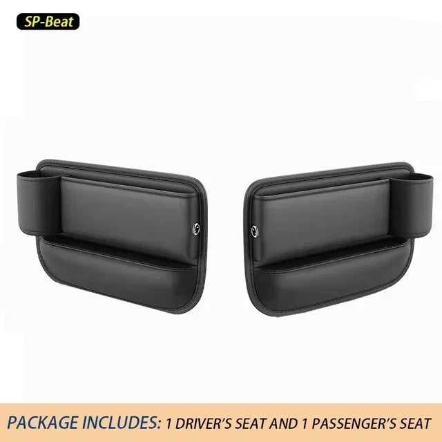 PU Leather Car Seat Gap Bag Case Storage Bag For Auto Console Side Plug Filler Organizer Crevice Stowing Tidying Pocket Amagi