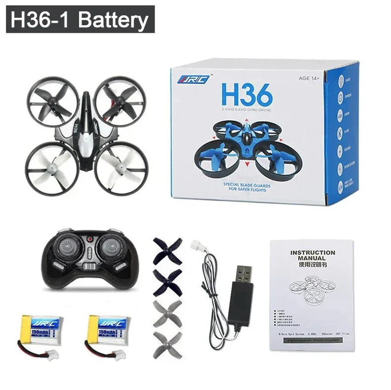 JJRC H36 Mini Rc Drone 4ch 6-Axis Headless Mode Helicopter 360° Flip Remote Control Quadcopter Toy Mini Drone For Kids