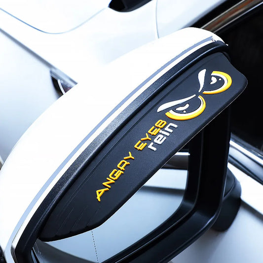 2Pcs Car Rearview Mirror Rain Eyebrow Universa Car Rear View Side Rain Eyebrow Shield Snow Guard Sun Visor Shade Protector