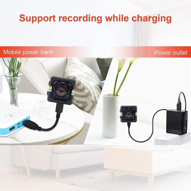 SQ11 Mini Camera 1080p Mini Night Vision Sports Camera SQ28 Outdoor Waterproof Cycling Car Recorder Diving Camera