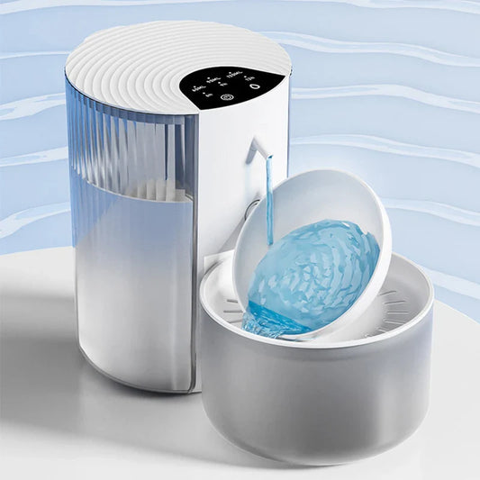 Smart Dump Pet Water Dispenser Wireless Automatic Drinking Fountain Rechargeable Water Feeder Ideal For Cats, Small & Medium Dog