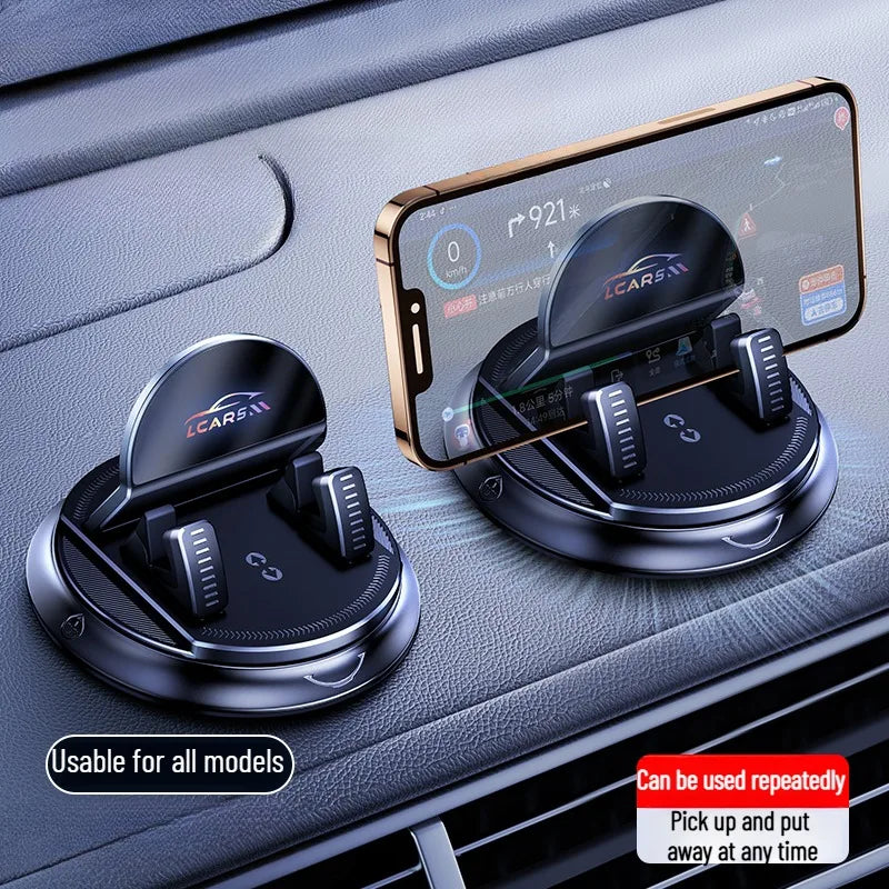 360 Degree Rotating Car Phone Holder Sticky Suction Cup Multi-Purpose Use Mobile Stand for Dashboard Auto & House car accessory