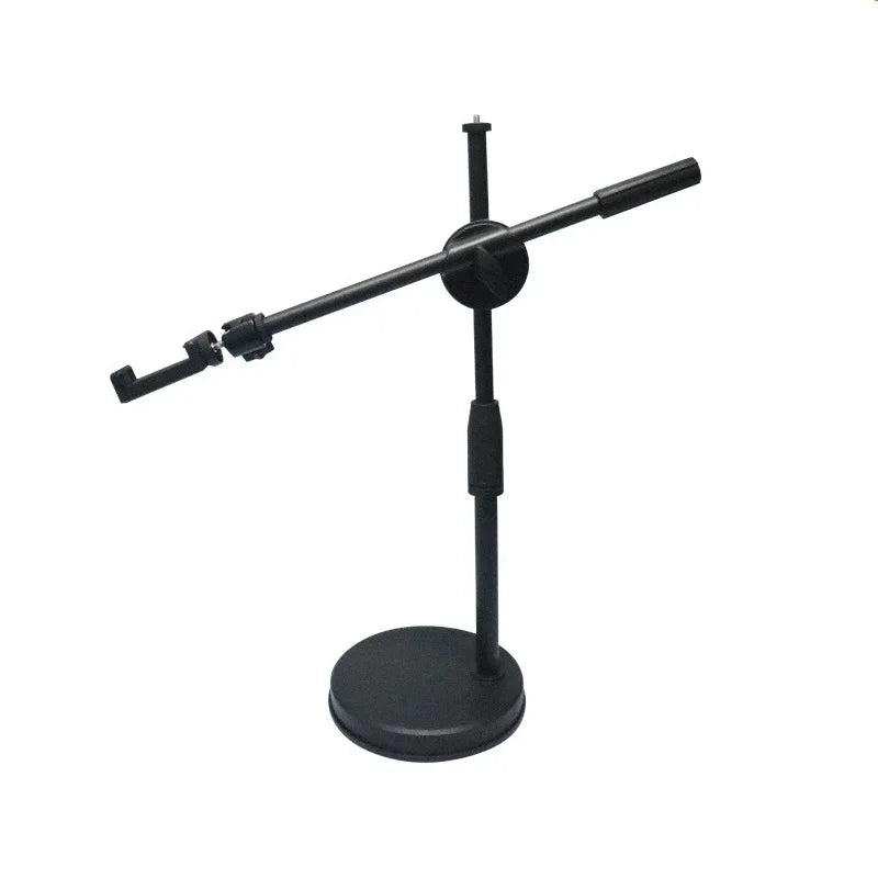 Tabletop Overhead Tripod Stand with Ring Light Mobile Phone Holder And Boom Arm for Nail Art Photography Table Shooting Tripods