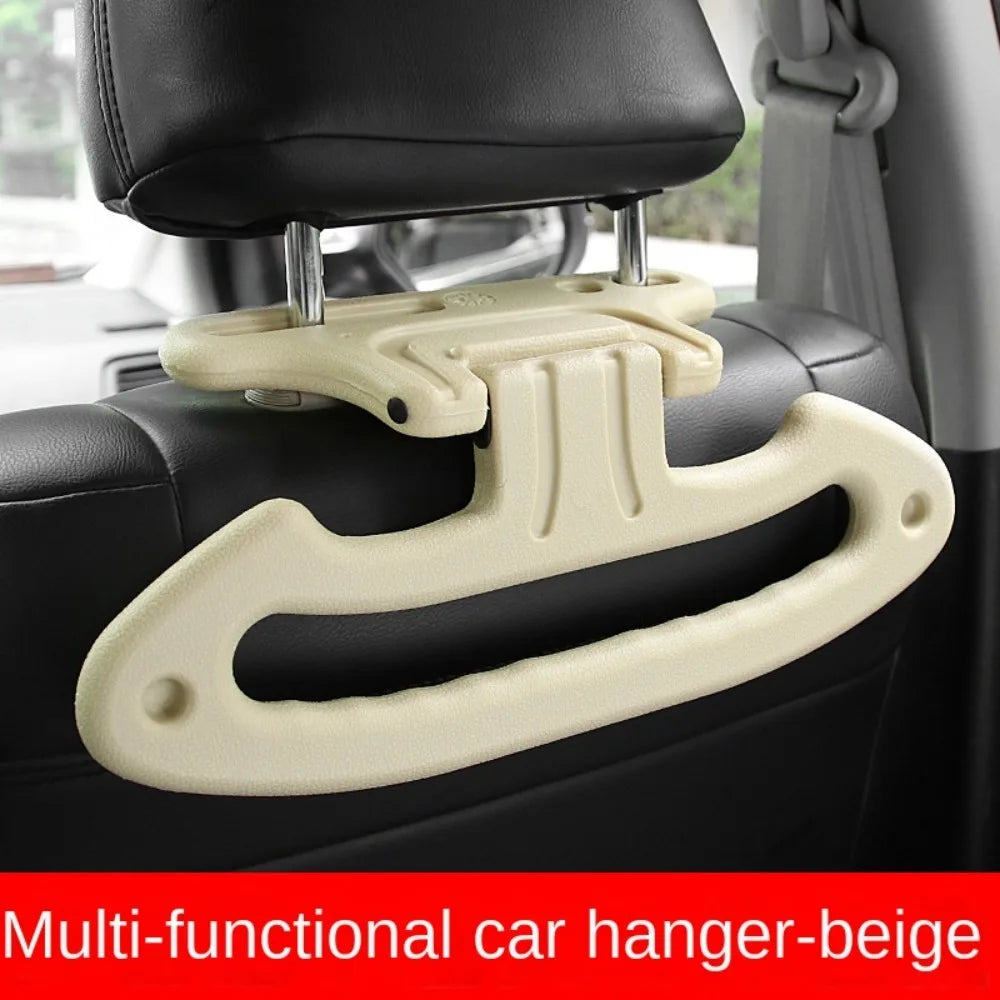 High Quality Car Seat Back Clothes Rack Multi-function Creative Safety Handle Practical Coat Hanger