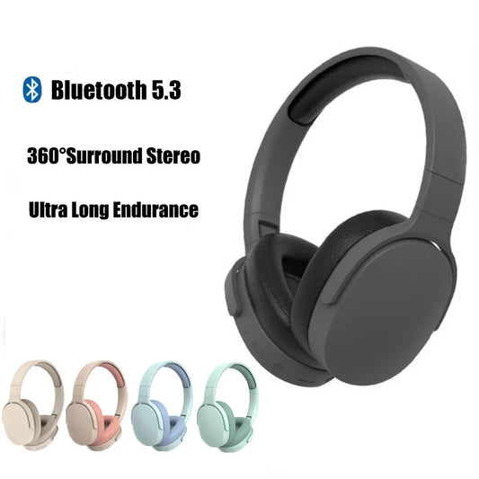 Wireless Headphones Bluetooth 5.3 P2961 Original Earphone For Samsung Iphone Stereo HIFI Headset Game Earbuds With Microphone