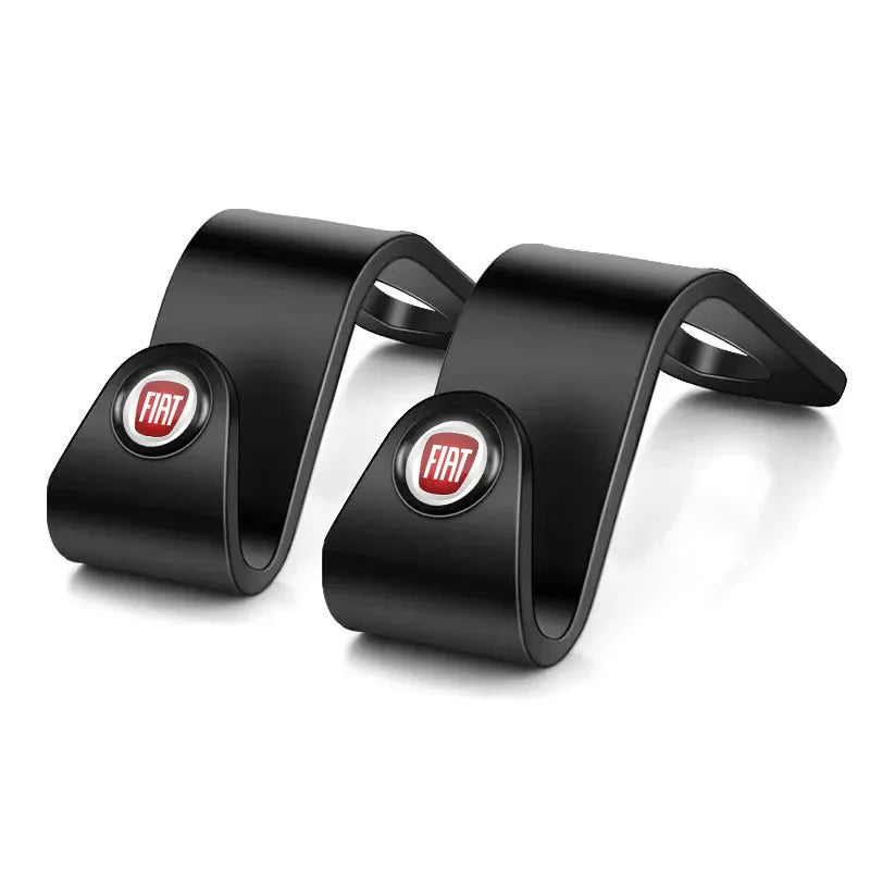 Multifunctional car seat headrest hanger bag hook organizer bracket for Fiat Ducato 500 500L Panda Grande Punto car accessories