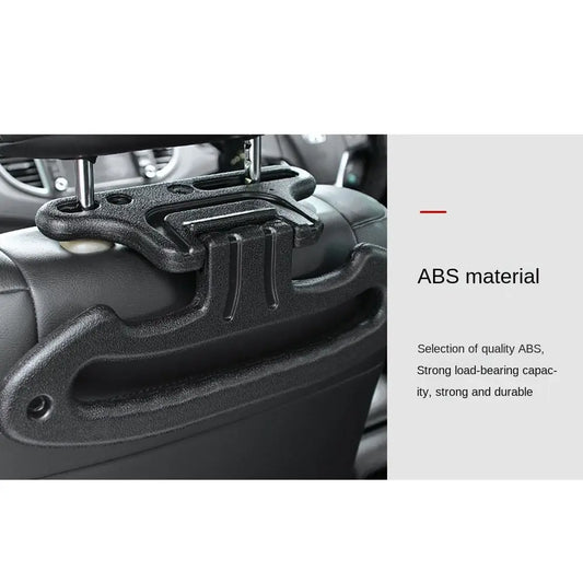 High Quality Car Seat Back Clothes Rack Multi-function Creative Safety Handle Practical Coat Hanger