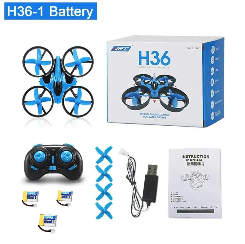 JJRC H36 Mini Rc Drone 4ch 6-Axis Headless Mode Helicopter 360° Flip Remote Control Quadcopter Toy Mini Drone For Kids