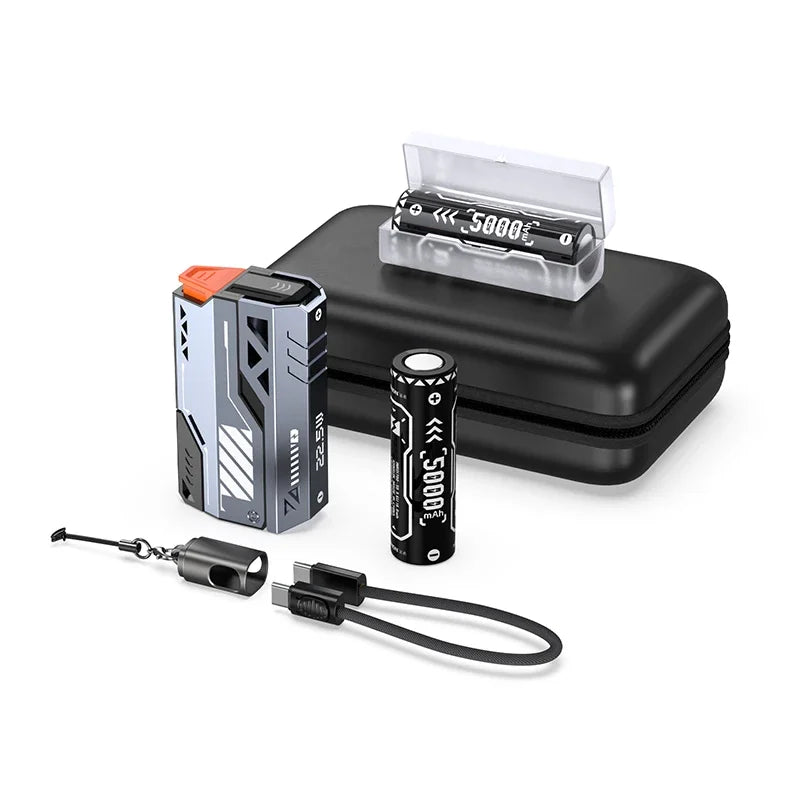 VYVYLABS Portable Power Bank Removable Replaceable Battery Pack 20000mAh 22.5W Fast Charging External Battery for iPhone/Tablet