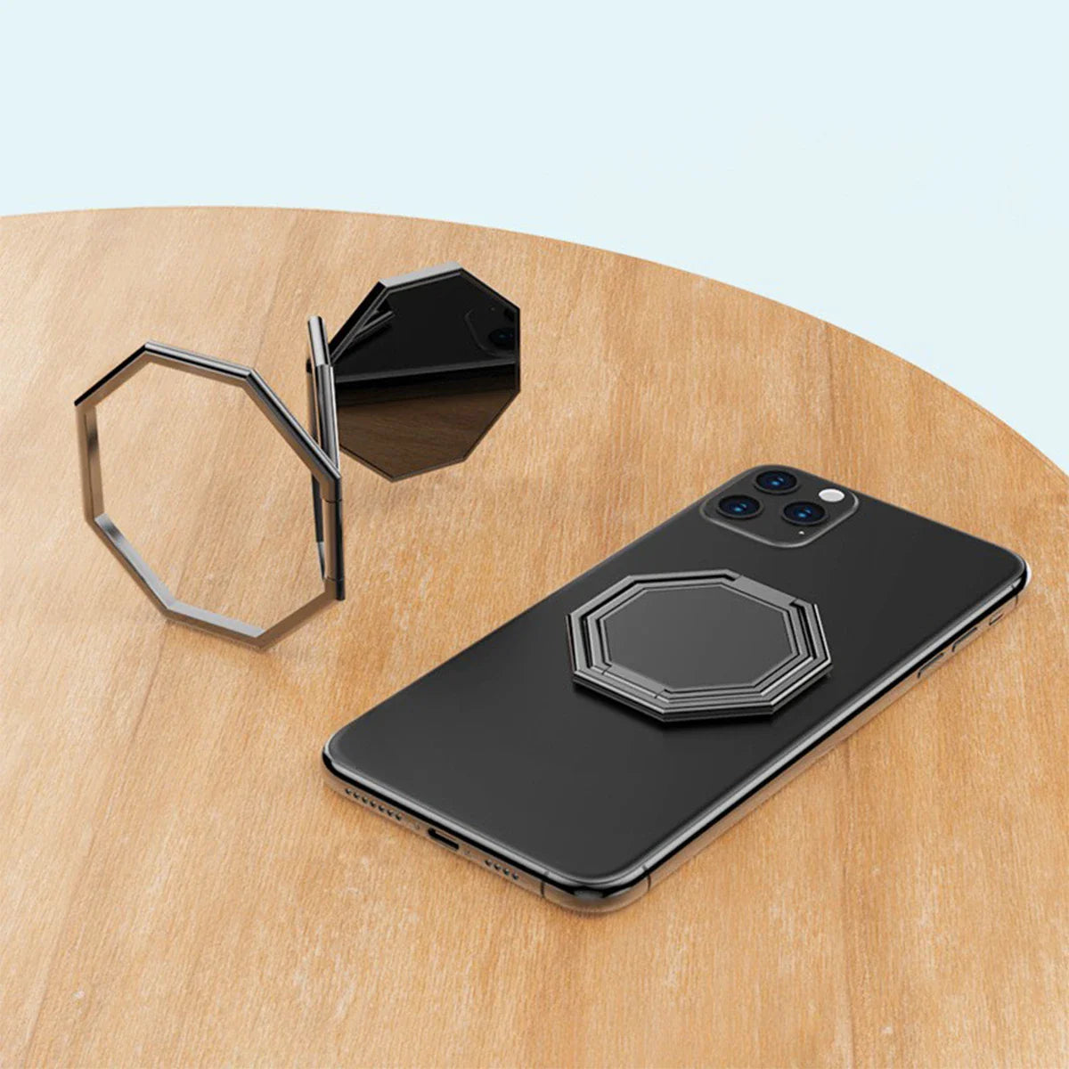 360 Rotation Mobile Phone Foldable Stand Ultra-Thin Mobile Phone Ring Stand Multi Angle Portable Desktop Gossip Metal Stand
