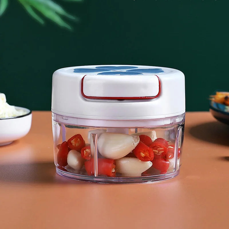 DecorBites™ Kitchen Garlic Ginger Chopper Grinder Cutter Meat Crusher Vegetable