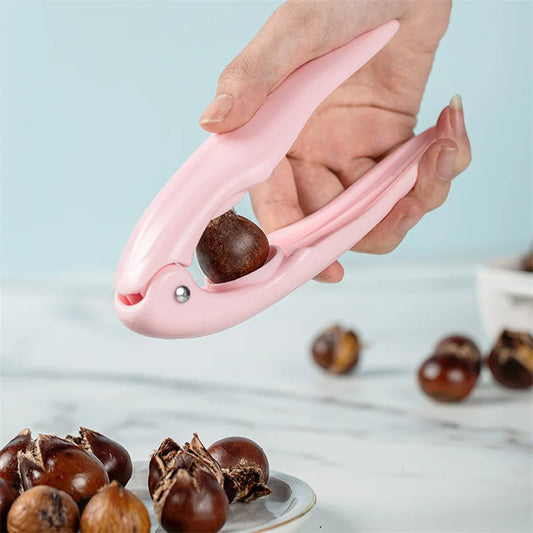 DecorBites™ Chestnut Cracker Tool Nut Opener Pecan Walnut Sheller Kitchen Pliers