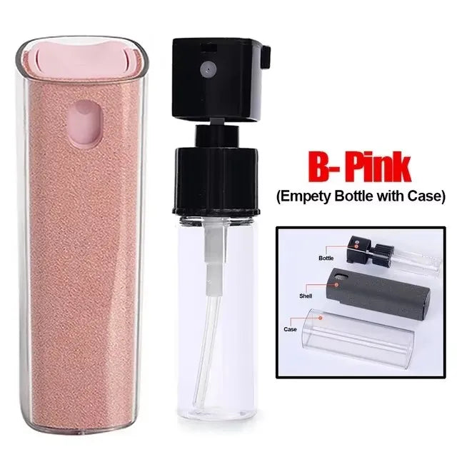 Screen Cleaner Spray Wipe for Laptop Monitor Phone PC Tablet Glass IPhone Touchscreen Polishing Cloth Cleaner Brush Cleaning Kit