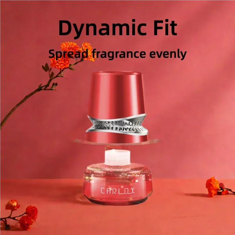 Luxury LED Car Perfume Diffuser - Premium Aromatherapy with Intense Fragrance | Long-Lasting Scent for Elegant Vehicle Interiors