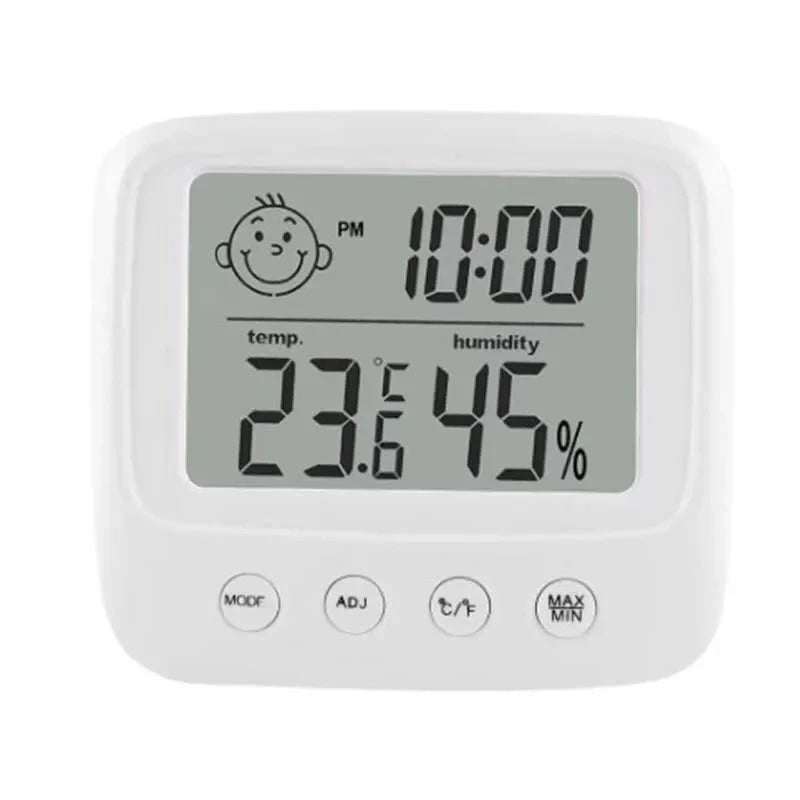 1pc New LCD Digital Temperature Baby Room Humidity Meter  Home Indoor Electronic Hygrometer Thermometer Weather Station