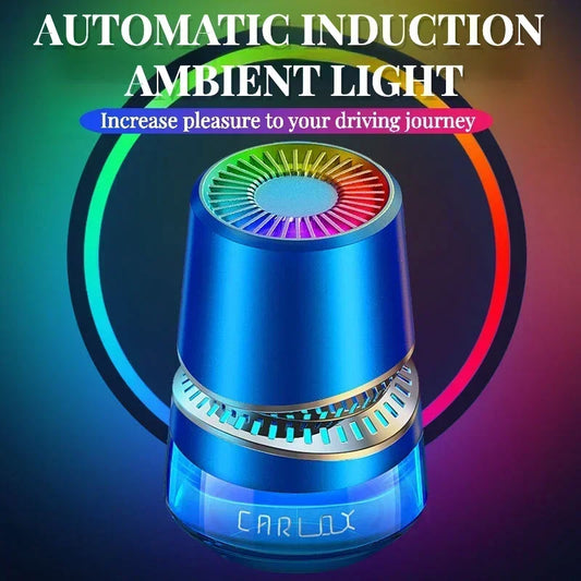 Luxury LED Car Perfume Diffuser - Premium Aromatherapy with Intense Fragrance | Long-Lasting Scent for Elegant Vehicle Interiors