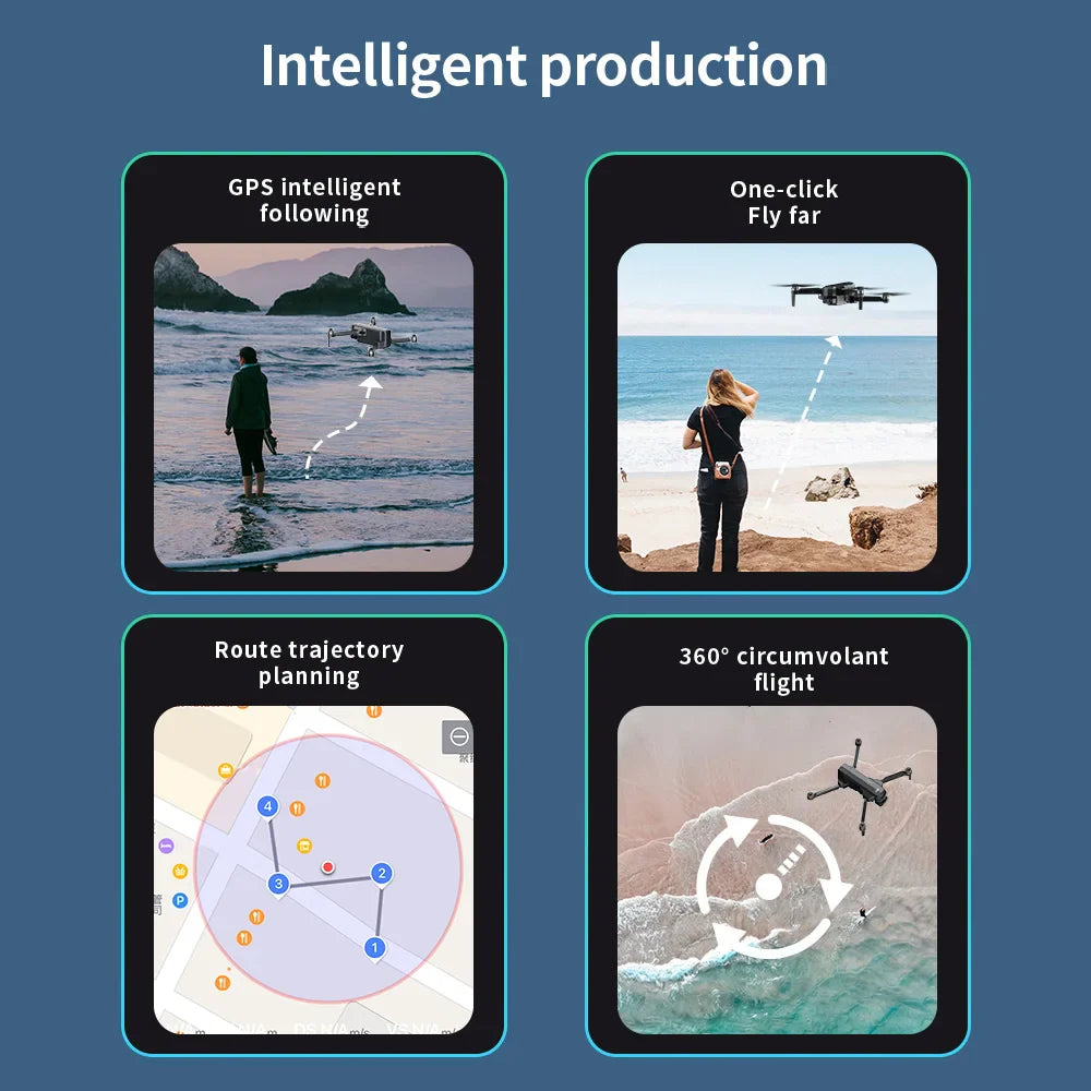 SJRC F11S 4K Pro 5KM Drone 4K Profesional GPS Dron With Camera Foldable 2 Axis Stabilized Gimbal 5G WiFi FPV Drones Ship from US