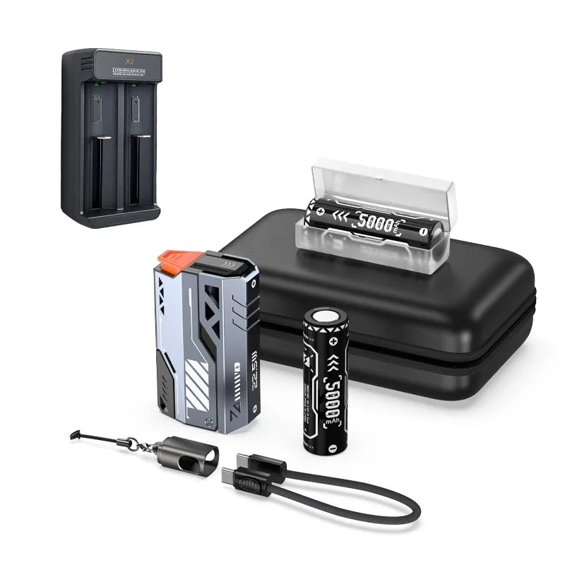 VYVYLABS Portable Power Bank Removable Replaceable Battery Pack 20000mAh 22.5W Fast Charging External Battery for iPhone/Tablet