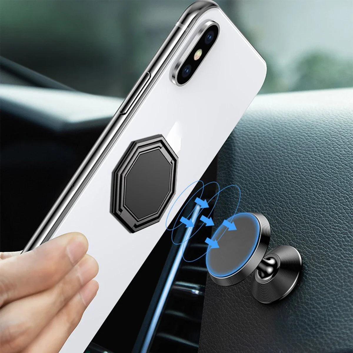 360 Rotation Mobile Phone Foldable Stand Ultra-Thin Mobile Phone Ring Stand Multi Angle Portable Desktop Gossip Metal Stand