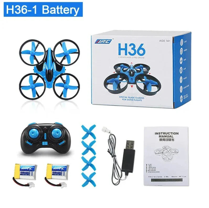 JJRC H36 Mini Rc Drone 4ch 6-Axis Headless Mode Helicopter 360° Flip Remote Control Quadcopter Toy Mini Drone For Kids