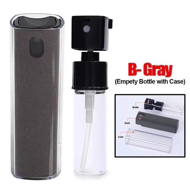 Screen Cleaner Spray Wipe for Laptop Monitor Phone PC Tablet Glass IPhone Touchscreen Polishing Cloth Cleaner Brush Cleaning Kit