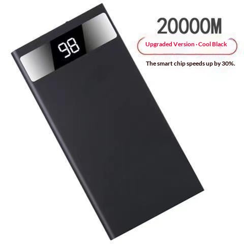 Ultra-Thin Portable Power Bank Charger – Slim, Lightweight External Battery Pack for Smartphones & Devices