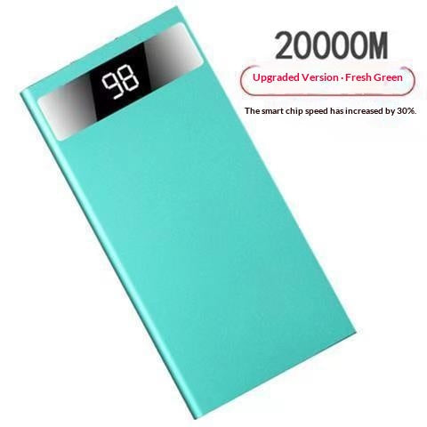 Ultra-Thin Portable Power Bank Charger – Slim, Lightweight External Battery Pack for Smartphones & Devices