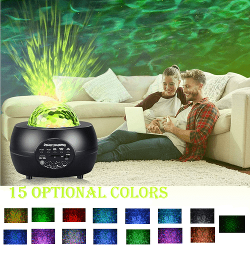 LED Night Light Starry Sky Projector : With Bluetooth Wireless Speaker